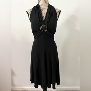 Black Halter Dress